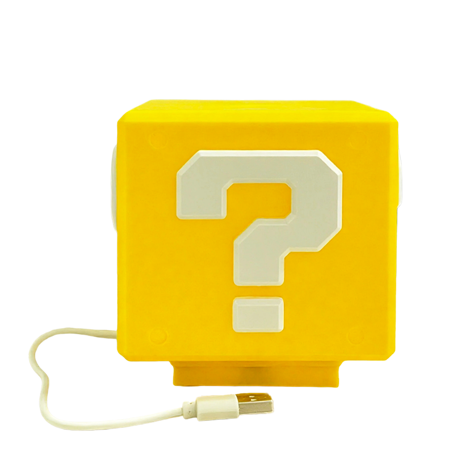 Photography Lighting Game - 2026Question Block Lamp with Sound Effects