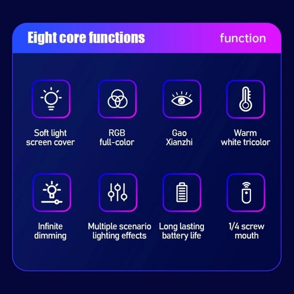 Lighting In Photography Studio - Handheld LED RGB Light Stick Colorful