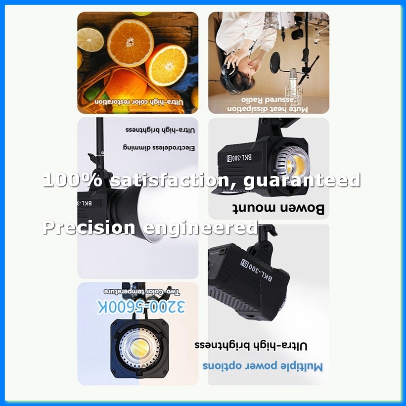 Photography Lighting Equipment - 300W Bi LED Video Light, Continuous