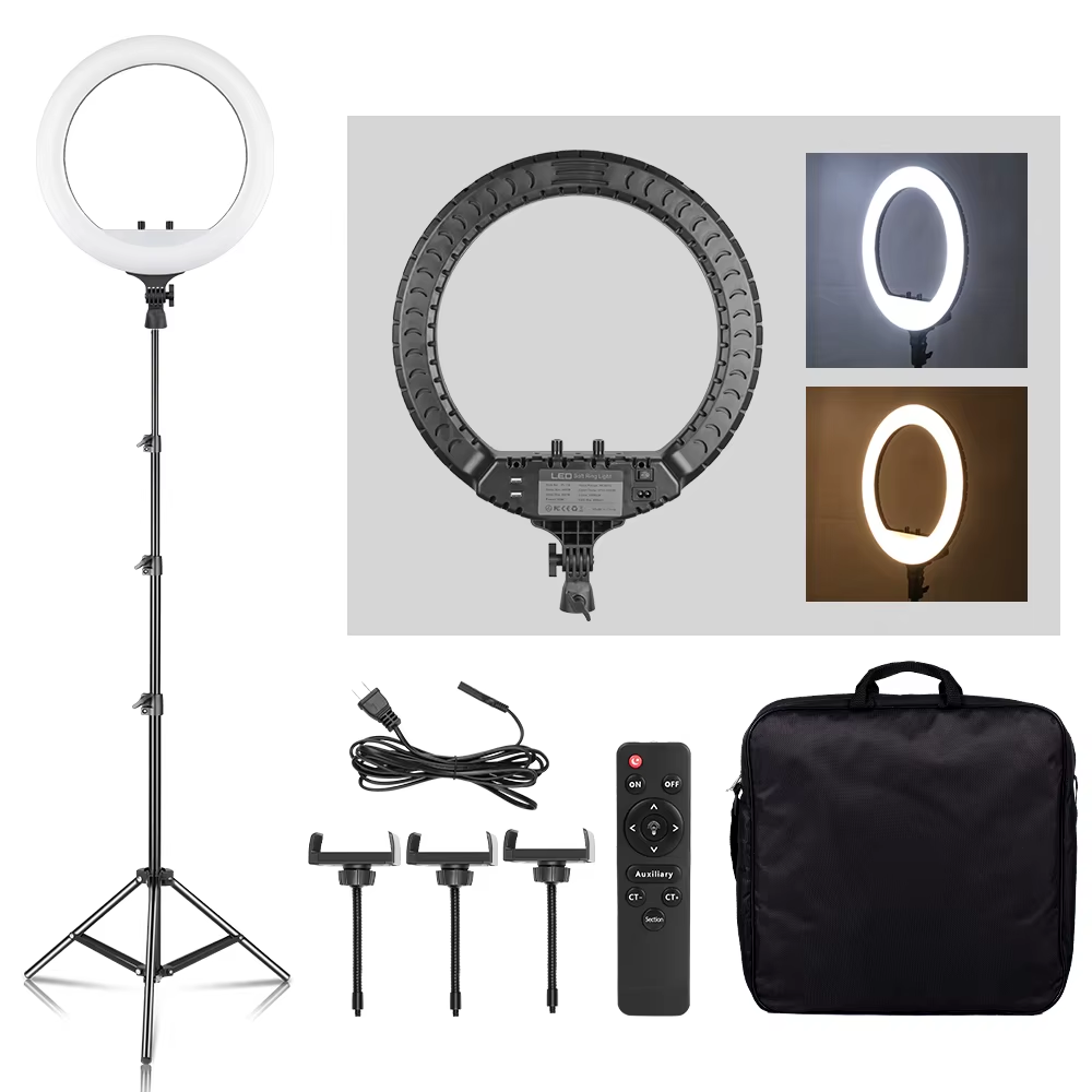 SH 18 Inch Knob Ring Light LED - Photography Lighting Wand 评论和价格
