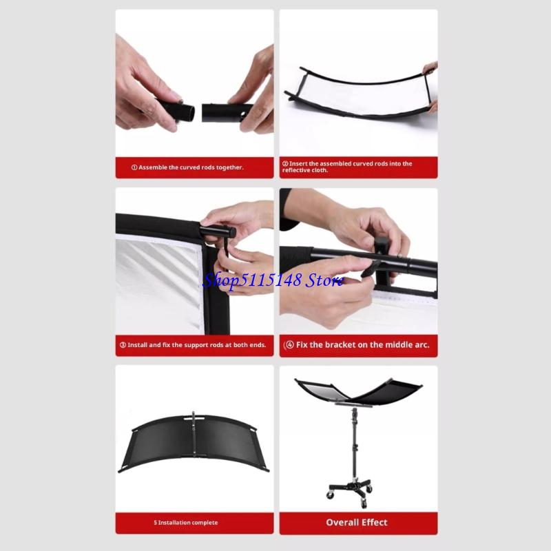 F3MA Compactly Curved Photogra - Photography Lighting Tools 评论和价格