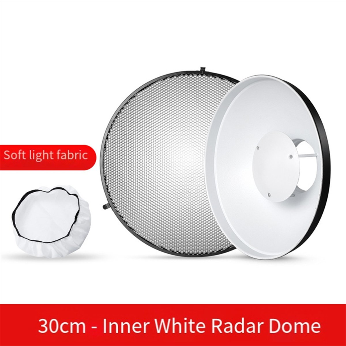 N05R 30cm Beauty Dish Reflecto - Portrait Photography With Lighting 评论和价格