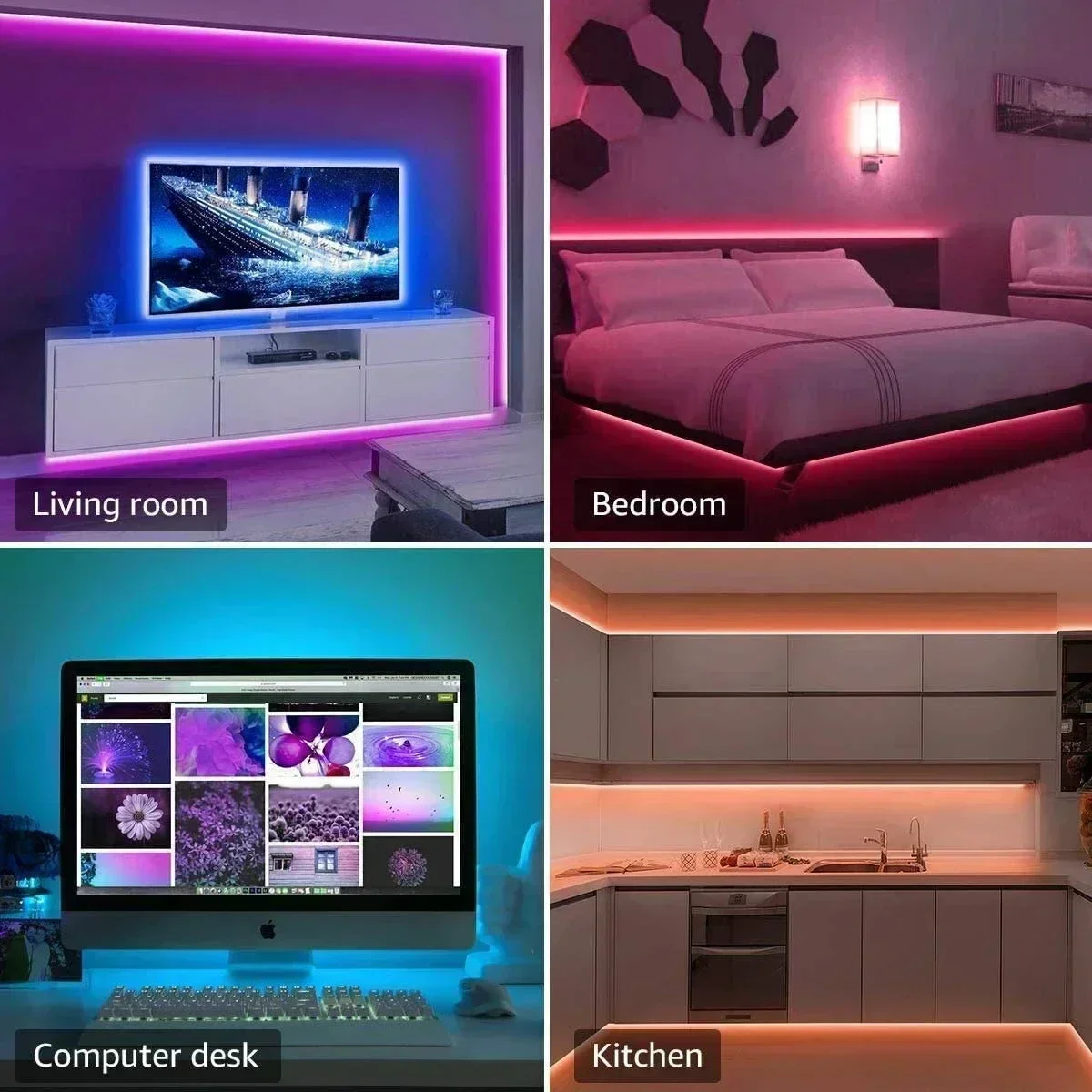 Smart RGB LED Gaming Light Str - Photography Lighting Game 评论和价格