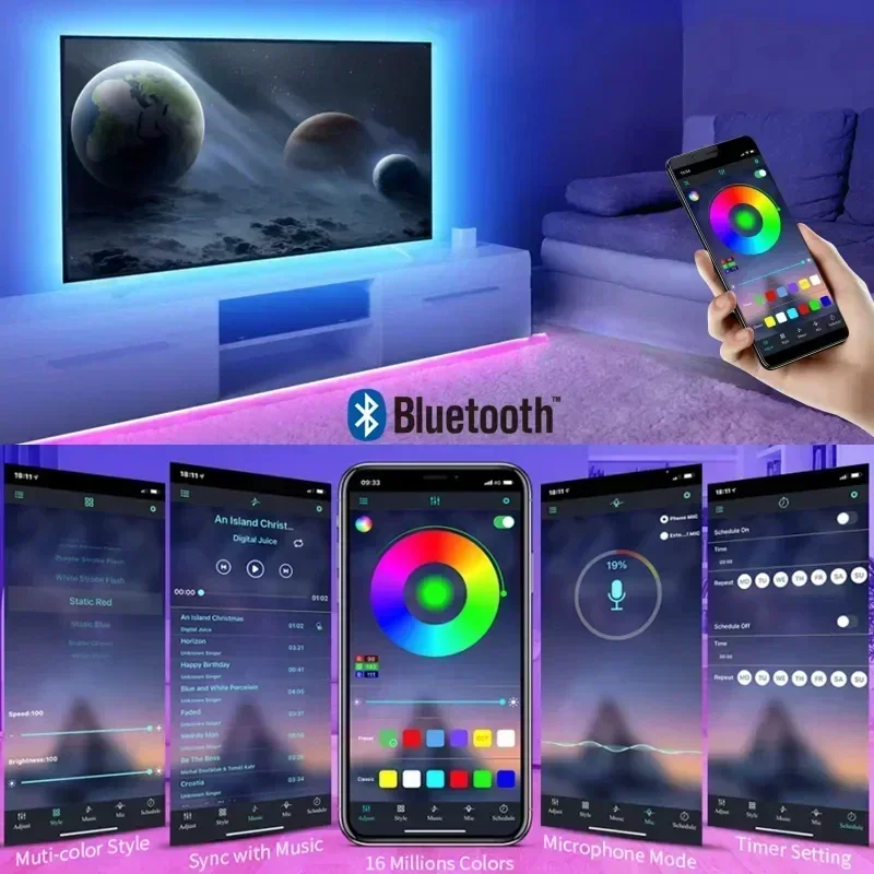 Smart RGB LED Gaming Light Str - Photography Lighting Game 评论和价格