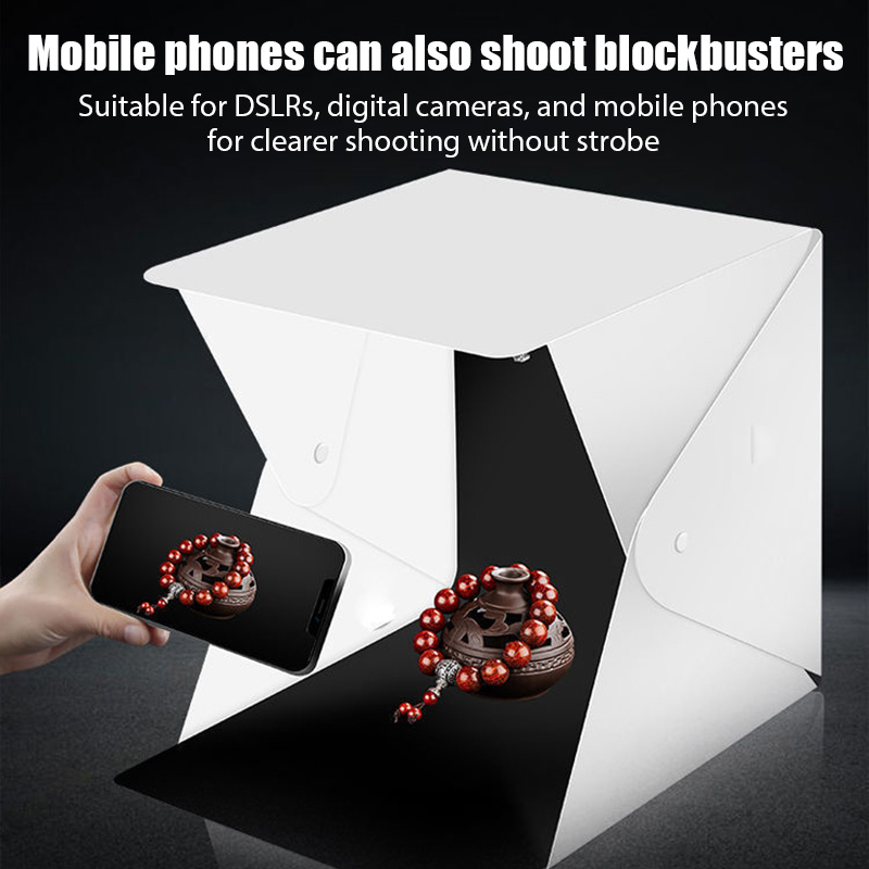 Folding Lightbox Portable Phot - Photography Led Lighting Kit 评论和价格