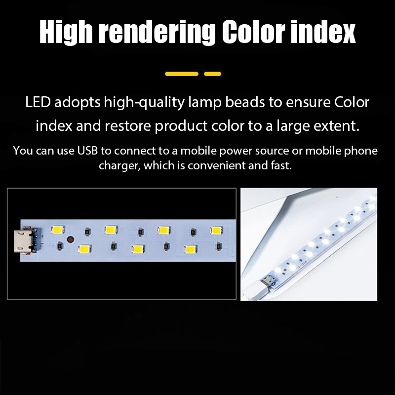 Folding Lightbox Portable Phot - Photography Led Lighting Kit 评论和价格
