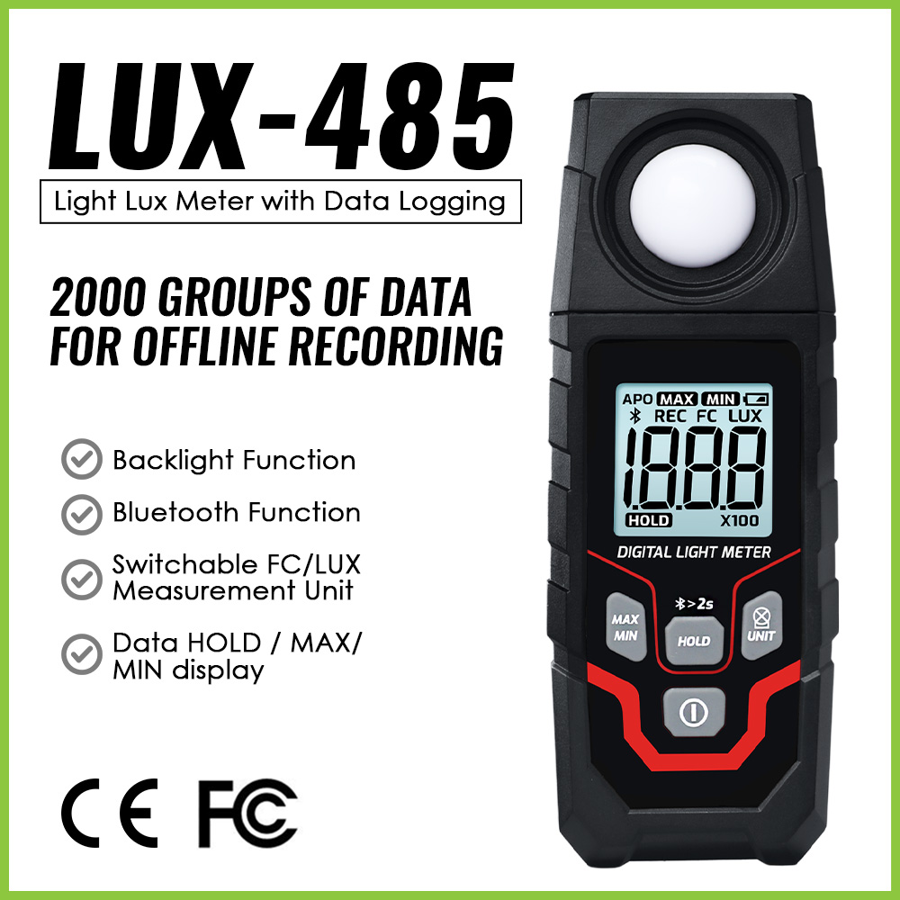 Bluetooth Digital Lux Meter w/ - Photography Lighting Equipment 评论和价格