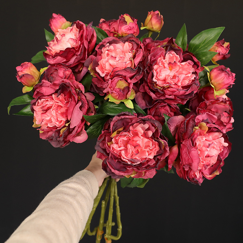 1PC Retro 2 Head Peony Simulat - Photography Lighting Simulator Free 评论和价格