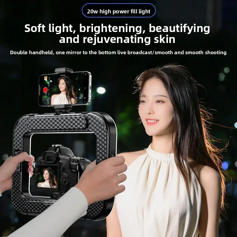 Portable Handheld Ring LED Lig - Photography Lighting Stick 评论和价格