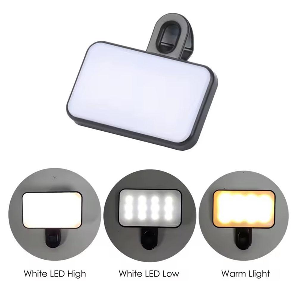 Mini LED Selfie Light 3 Color  - Photography Lighting Studio 评论和价格