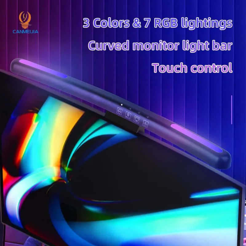 Curved LED Monitor Light Bar U - Photography Lighting Game 评论和价格